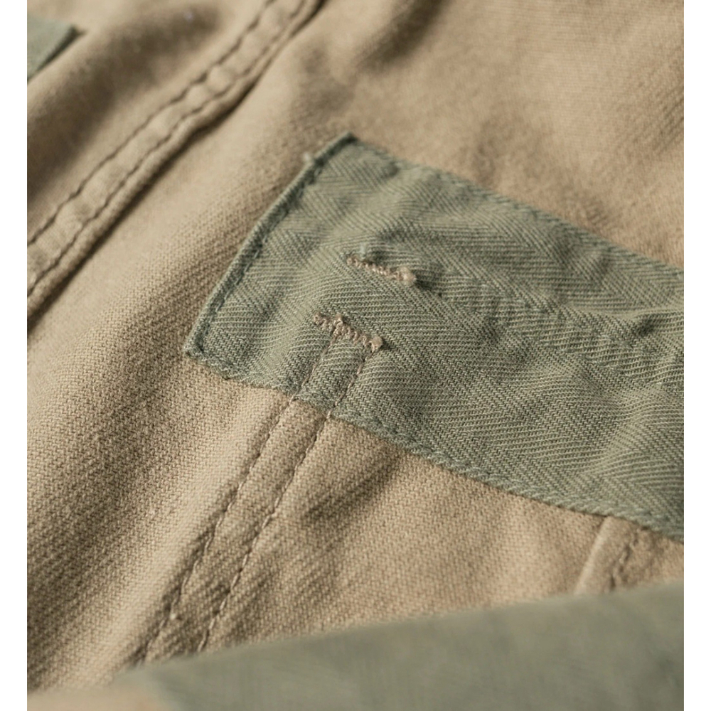 Non Stock Belgian M-64 13 oz Cotton Twill Relaxed Fit Field Barrel Leg Pants 38 - Picture 4 of 11